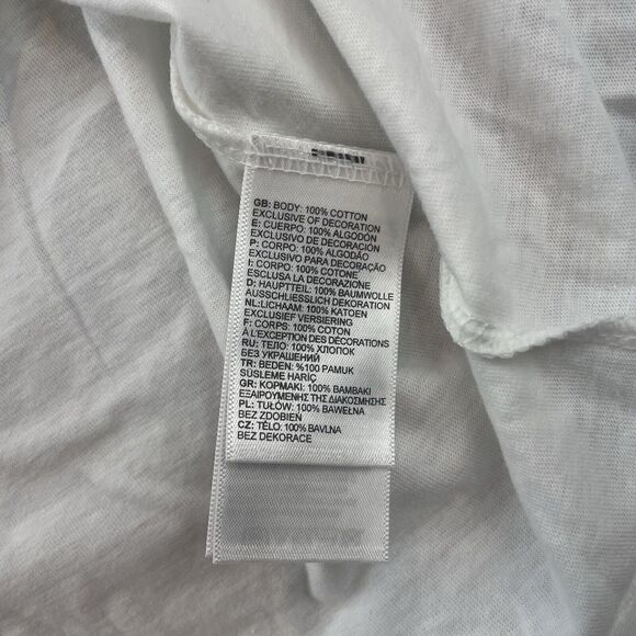 The North Face TNF T-Shirt USA Box Tee Men’s Size Small White Red Blue NEW - Picture 3 of 6